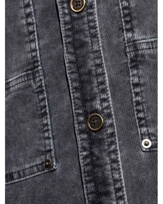 Isabel Marant Blouse Met Opgestikte Zak in het Gray