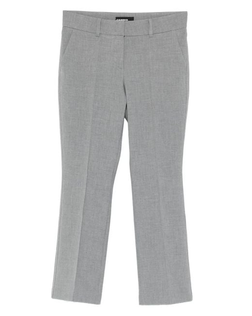 Cambio Gray Farah Cropped Trousers