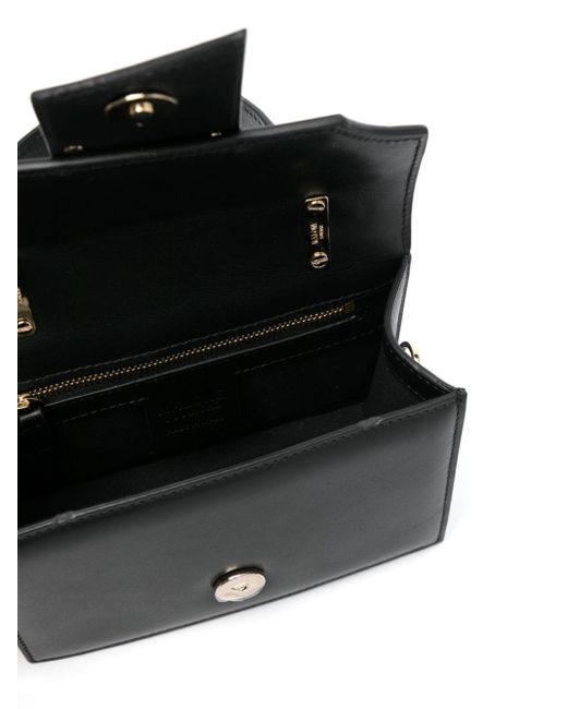 Malone Souliers Black Mini Audrey Leather Tote Bag