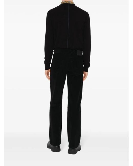 Burberry Wollen Trui in het Black voor heren