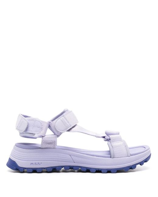 Clarks White Atl Trek Chunky Sandals