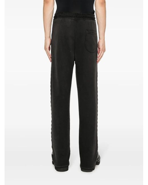 Off-White c/o Virgil Abloh Black Cotton Sweatpants for men
