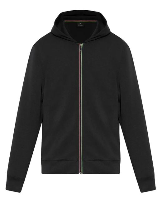 メンズ Paul Smith ジップアップ パーカー Black
