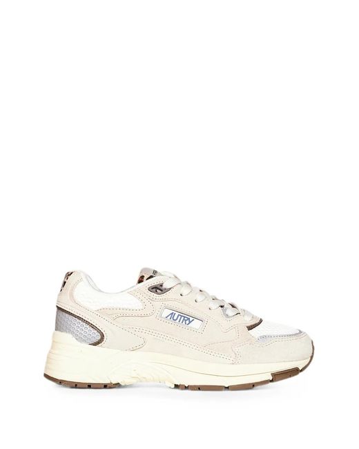 Autry White Hyperway Sneakers