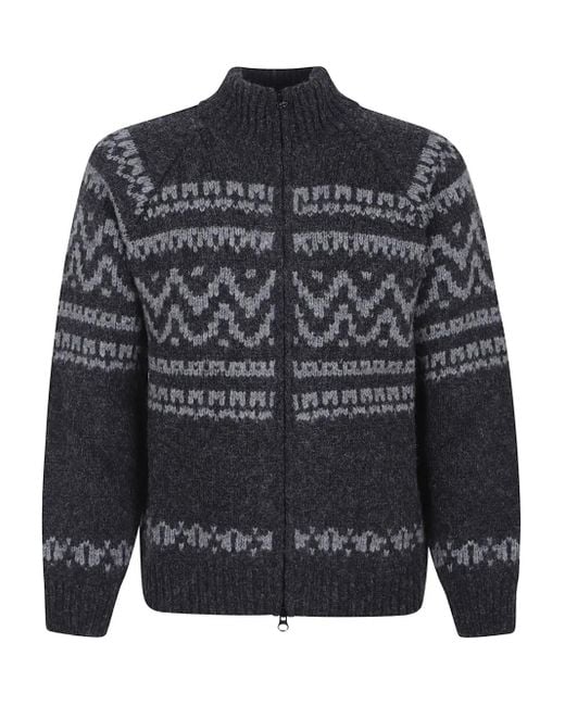 C P Company Cardigan mit Reißverschluss in Gray für Herren