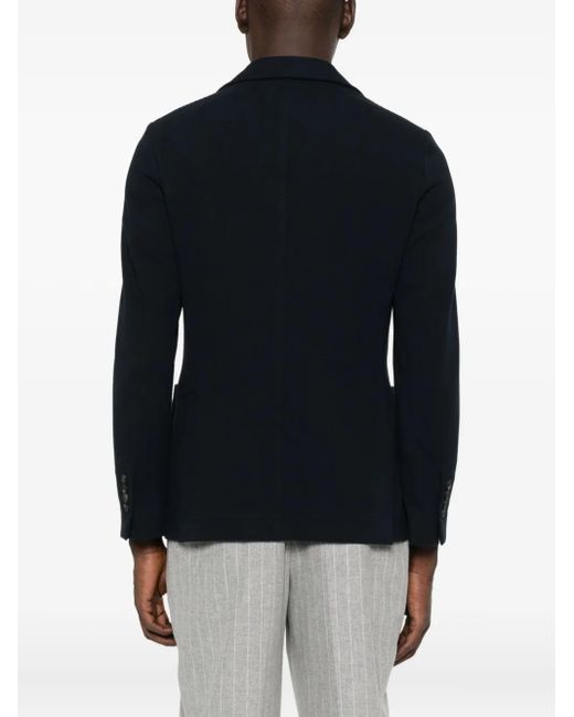 Circolo 1901 Blue Two-Button Patch-Pocket Blazer for men