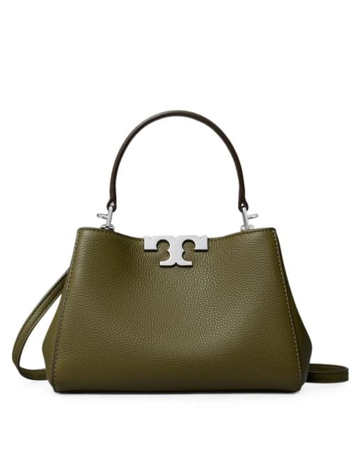 Tory Burch Green Mini Eleanor Soft Satchel
