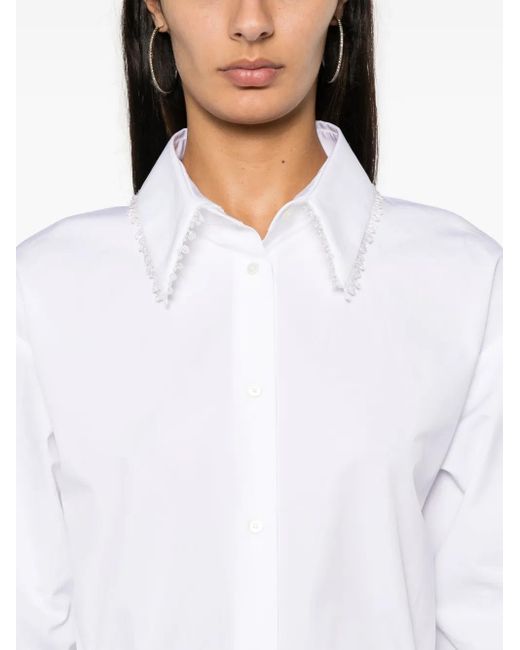 Fabiana Filippi White Poplin Shirt