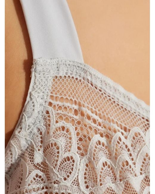 Hanro White Holly U/Wire Bra