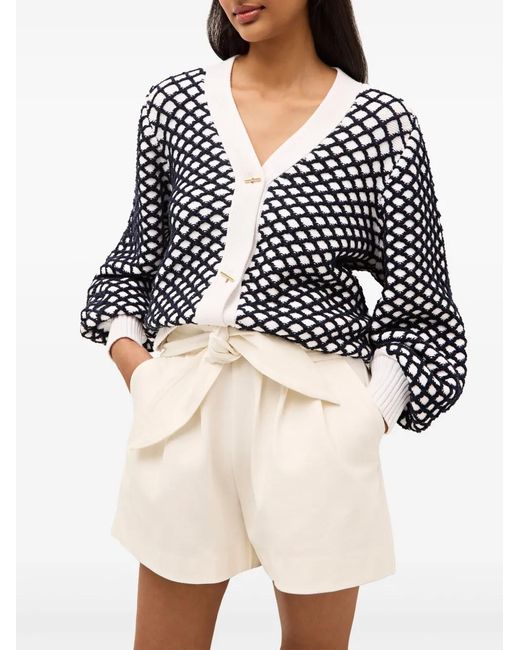 Marie Oliver White Emmit Shorts