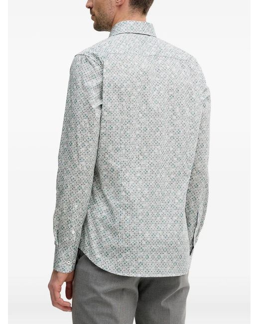 Joop! Gray Patterned Shirt for men