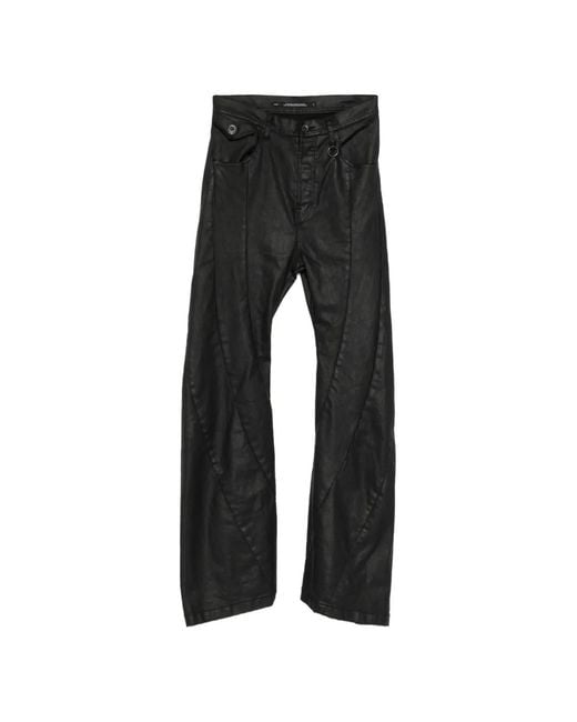 Julius Black Tuba Trousers for men