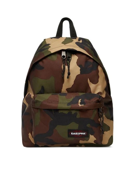 Eastpak Day Pak'R Rugzak Met Gewatteerd Bandje En Camouflageprint in het Brown