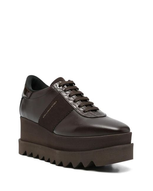 Stella McCartney Black Elyse Platform Sneakers
