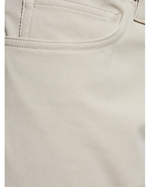 Theory White Tapered Trousers for men