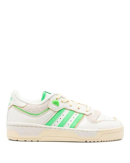 Adidas Green Rivalry 86 Low Sneakers