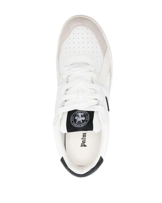 Palm Angels White University Low-top Sneakers for men