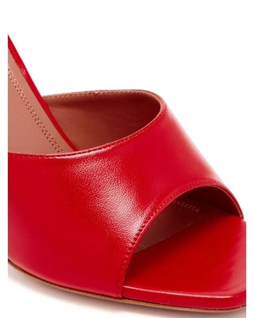 AMINA MUADDI Lupita 95mm サンダル Red