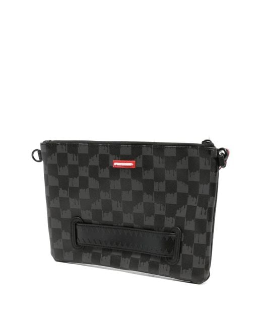 Sprayground Black Dripping Sharks for men
