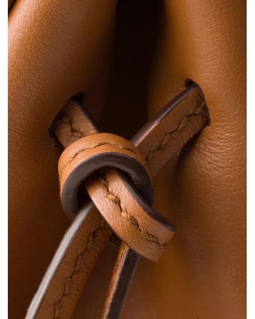 Prada Brown Carry Mini Leather Handbag