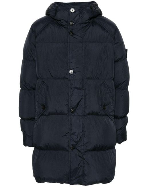 Stone island coat fur clearance