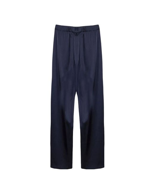 Kangra Blue Elasticated-Waist Trousers