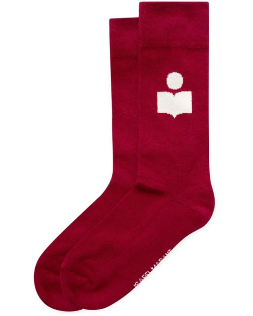 Calcetines Siloki Isabel Marant de color Red
