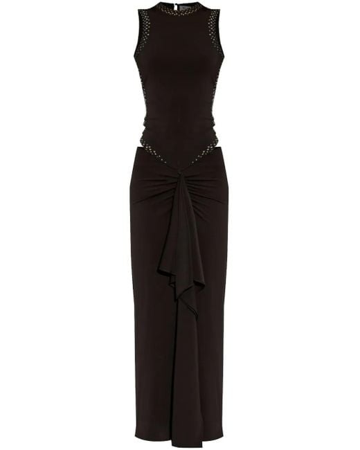 The Attico Black Fitted Dress