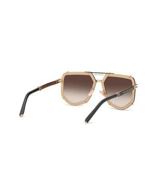 Philipp Plein Brown Plein Legacy Sunglasses for men