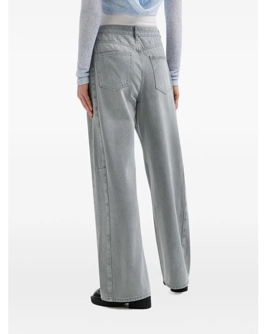 B+ AB Gray Five-Pockets Jeans