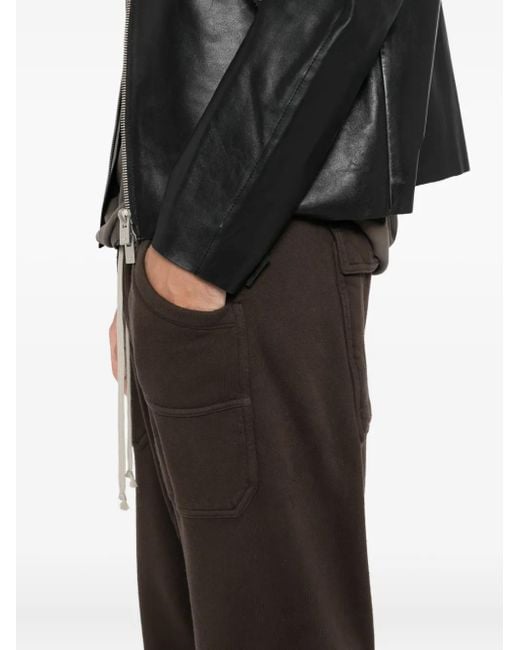 Rick Owens Brown Prisoner Trousers for men