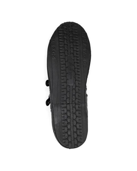 Gondolina Black Acqua Alta Quilted Ballet Flats