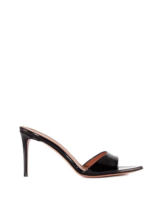 Castagna Black Alixia Stiletto Sandals