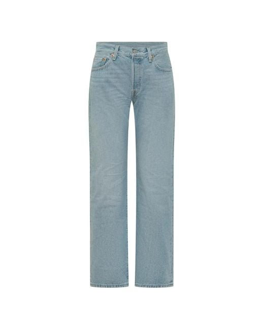 Vaqueros 501 90's Levi's de color Blue