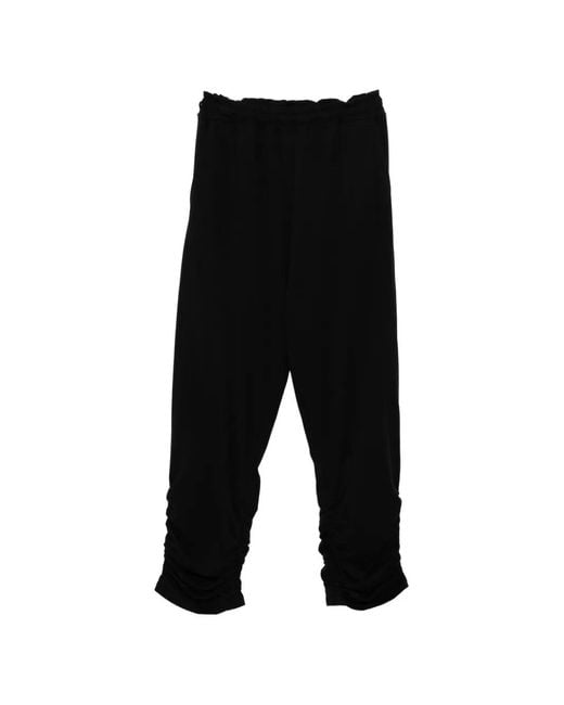 Limi Feu Black Ruched Track Pants