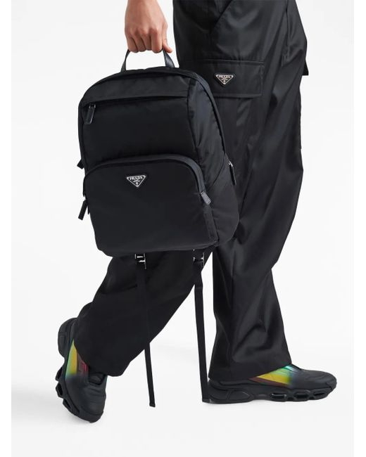 Prada Black Backpacks for men