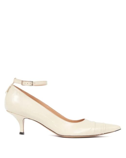 Maison Margiela Natural 55Mm Kinkies Pumps