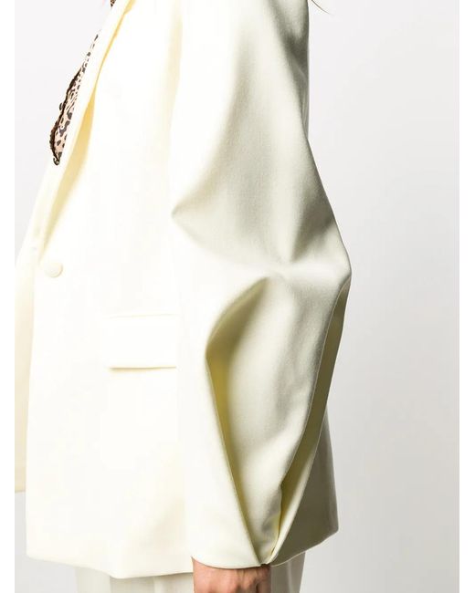 WANDERING Multicolor Balloon-Sleeve Blazer