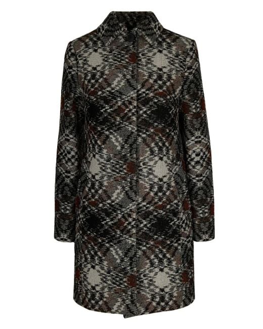 Missoni Black Patterned Button Coat