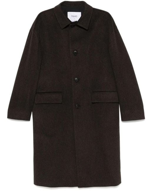 Hevò X Feliciotto Cavallino Mantel in Black für Herren