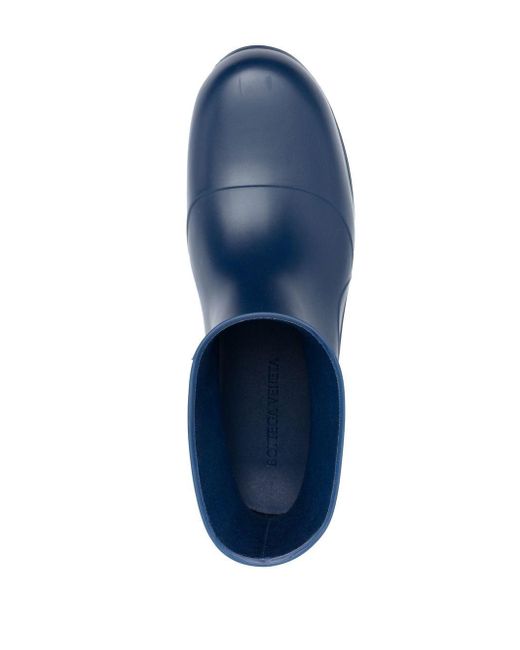 Bottega Veneta Blue Puddle Ankle Boots for men