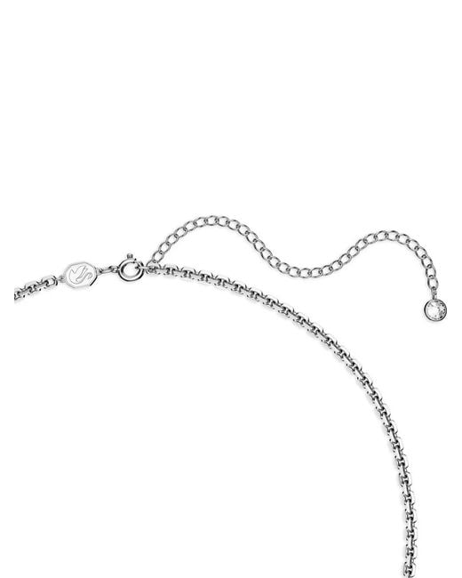 Swarovski Metallic Pop Swan Crystal-Embellished Necklace