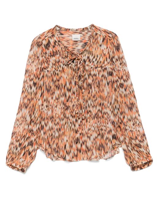 Isabel Marant Ametissa ブラウス Orange