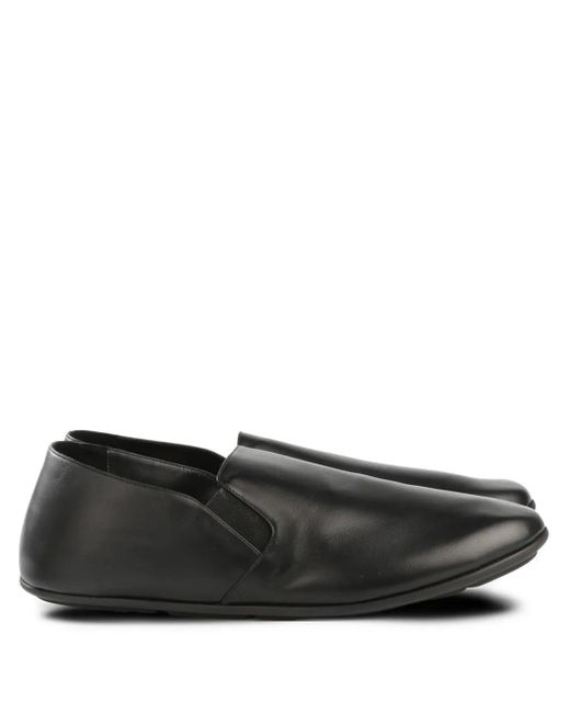 The Row Black Vincit Oxford Shoes for men