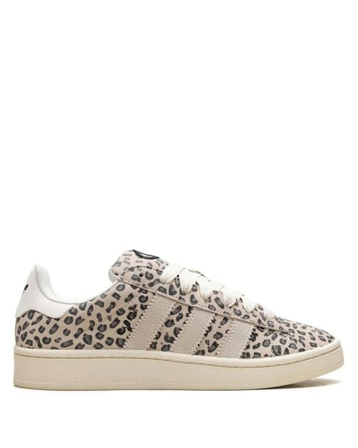 Adidas White Campus 00S "Leopard" Sneakers