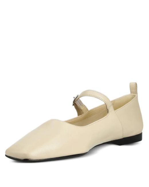 Ballerine Con Punta Quadrata di Vagabond in Natural
