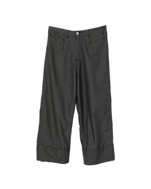 Junya Watanabe メンズ グレー X Levi's ストライプ パンツの通販はau