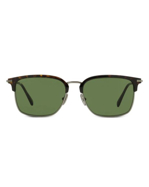 Occhiali Da Sole Squadrati di OMEGA EYEWEAR in Green da Uomo