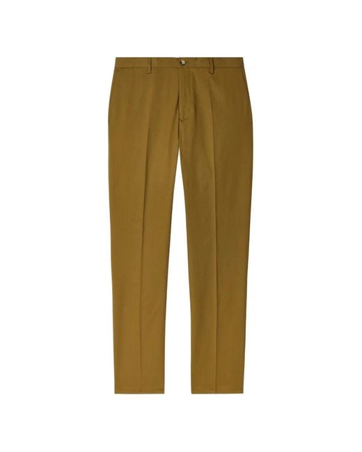 Paul Smith Green Button Tailored Trousers for men