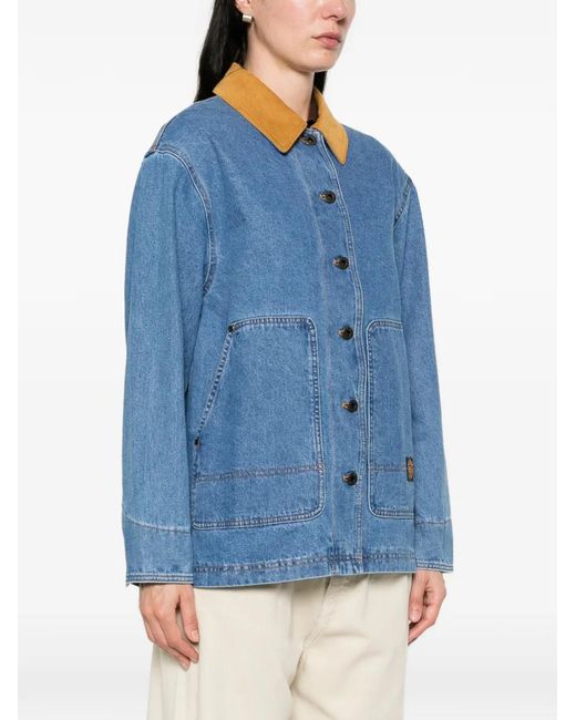 Filson Blue Patch-Pocket Denim Jacket